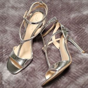 badgley mischka vera slingback heels